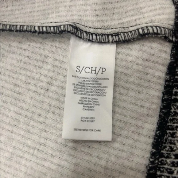 CAbi The Times Jacket Black White Gray Style 5299 Pockets Tweed Size Small - Picture 9 of 10